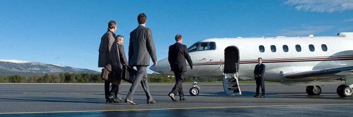 volar en jet ejecutivo